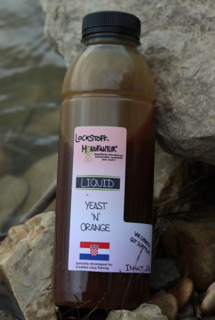 Wasserlöslicher Bierhefeextrakt und unser besonderes Orangenöl vereint im Yeast 'n' Orange Liquid. Speziell entwickelt für das Karpfenangeln in Kroatien.