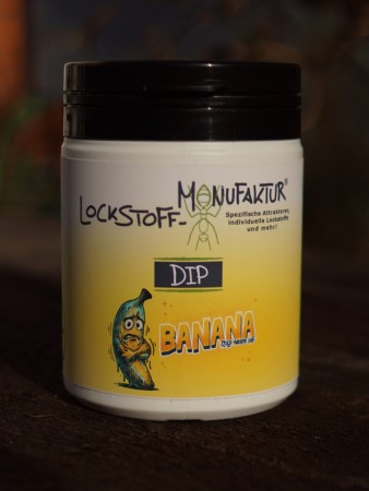 Der Banana Boilie Dip cold water ist ein alkoholbasierter Dip für das Karpfenangeln im Winter. Löslich, fruchtig und extrem fängig!