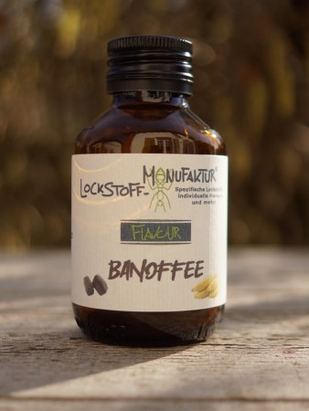 Banoffee Flavour für Boilies - in unserer besonderen Version aus besten Zutaten, Attraktoren und Lockstoffen extrem attraktiv für Karpfen.