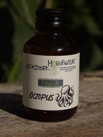 Das Octopus Flavour ist ein wasserlösliches, intensives und extrem fängiges Flavour für Boilies. Da kann kein Karpfen widerstehen...
