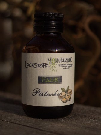 Das Pistachio Flavour ist ein natürliches Pistazien Flavour für Boilies, Matchfutter und Matchteig. Dank der besonderen Zusammensetzung hochattraktiv für Karpfen.