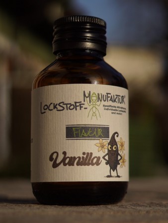 Unser Vanilla Flavour ist ein natürliches Vanille Flavour, das nicht nur Boilies, sondern auch Matchfutter, Groundbait und Stickmixen eine sehr fängige Vanillenote verleiht, der kein Karpfen widerstehen kann.