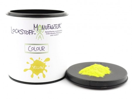 Colour Yellow - mit diesem intensiven Farbstoff lassen sich gelbe Boilies herstellen.