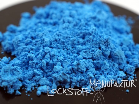 Fluoro-Blue für die Herstellung von Hookbaits, Waftern und Pop Ups für das Karpfenangeln.