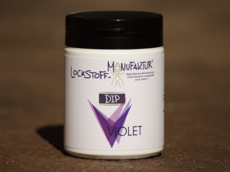 Violet ist ein fruchtiger Dip mit natürlichem Geschmack in einem sehr fängigen washed-out Purple.