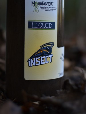 Insect Liquid - ein vollkommen natürliches, extrem attraktives Insekten Liquid für Boilies.