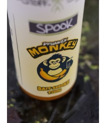 Der Drunken Monkey Bait Smoke enthält ein sehr gut wasserlösliches Bananen Flavour sowie besondere cold water Attraktoren für Karpfen. So werden die Boilies extrem fängig!