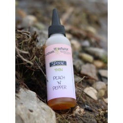 Der Peach 'n' Pepper Bait Smoke besteht aus natürlichen, für den Karpfen hochattraktiven Lockstoffen. Peach Flavour, Pfefferextrakt und eine gelb-orange Farbe machen diesen Bait Smoke zum Karpfenmagneten.