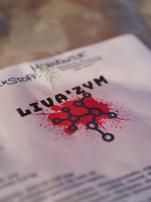 Ein enzymatisch aufgeschlossener Leberboilie - die Liva'ZYM Enzymboilies erhalten durch die Enzymbehandlung die Extraportion Fangkraft.
