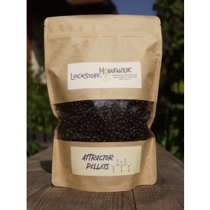 Attractor Pellets für Karpfen: Fischpellets aus besten Zutaten, ergänzt mit fängigen Aminosäuren. Mehr Lockwirkung auf Karpfen geht nicht...