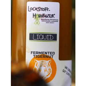 Liquid aus fermentierten Tigernüssen für Karpfen. Das Fermented Tigernut Liquid für Boilies.