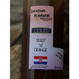 Das Yeast 'n' Orange Liquid wurde zusammen mit kroatischen Karpfenanglern entwickelt und angepasst. Extrem fängig!