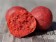 Rote Boilies hergestellt mit unserem Colour Red