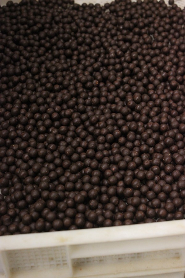 In höheren Dosierungen macht das spezielle Black Pepper Oil die Boilies besonders für große Karpfen sehr attraktiv. Weißfische und Grundeln meiden die Köder dann...