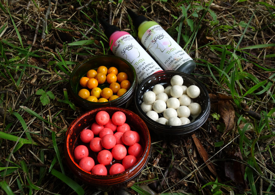 Hochattraktrive Boilies mit Bait Smoke verfeinert - das war die Taktik für das Karpfenangeln im Frühjahr.