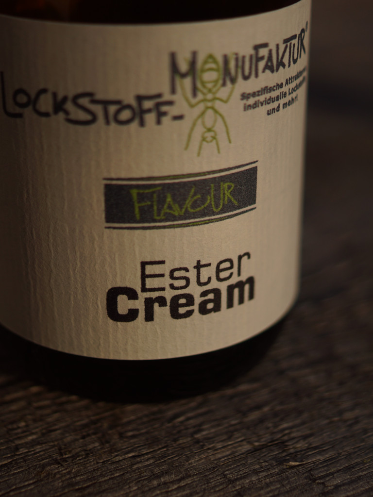 Ester Cream Flavour zum Matchangeln auf Karpfen - perfekt für fängiges Matchfutter und Matchteig.