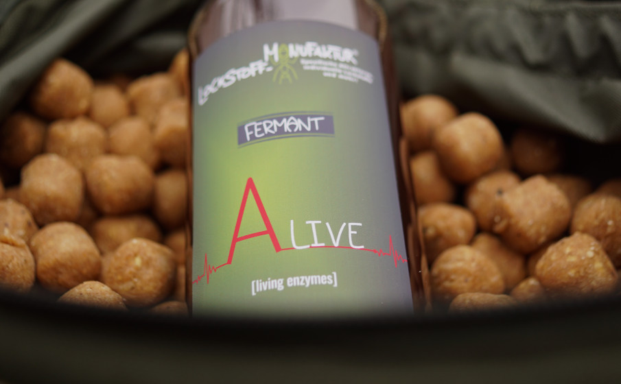 Alive - lebende Enzyme speziell für das Karpfenangeln. Erwecke Deine Köder zum Leben!