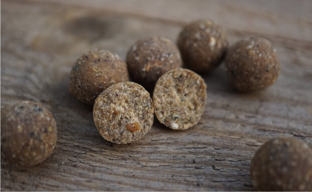 Die Asafoetida Enzym Boilies sind dank der enzymatisch aufgeschlossenen Zutaten extrem fängige Boilies für Karpfen!