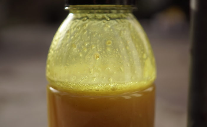 Ein Bananen Liquid für Boilies aus natürlichen Zutaten - das Banana Liquid lockt die Karpfen schnell zum Köder!