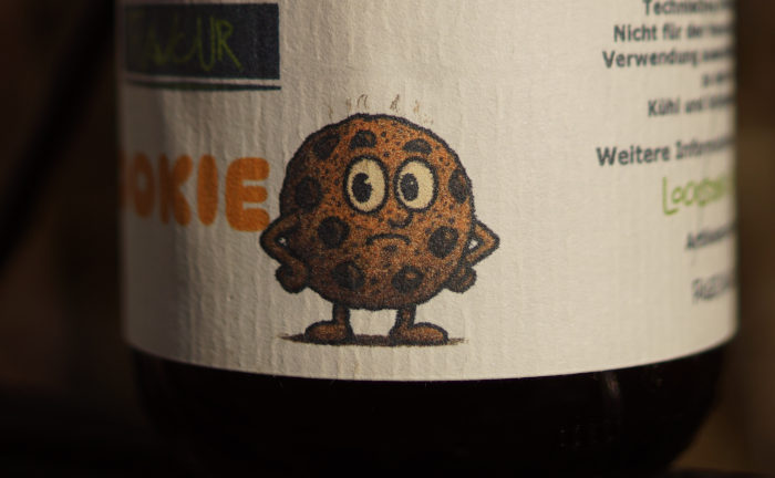 Cookie Flavour für Boilies und Grundfutter - lösliches Keks Flavour für Karpfen.