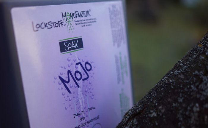 Der Mojo Soak reichert Boilies mit Lockstoffen, Attraktoren und dem besonderen Mojo-Flavour an. 