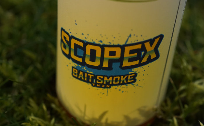 Der Scopex Spook ist ein dünnflüssiger, intensiver Bait Smoke für Karpfen - Liquid, Attraktor und Addtiv in einem Produkt.