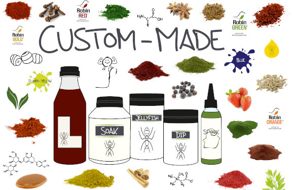 Dein individuell gemischter Dip für das Angeln auf Karpfen mit Boilies.